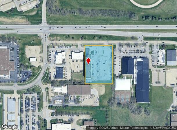 11040 Hickman Rd, Clive, IA Parcel Map