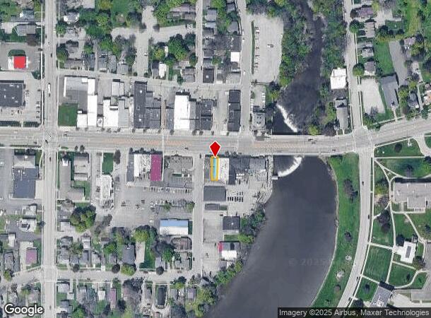  21 Main St, Le Roy, NY Parcel Map