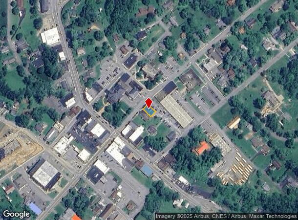  Maple Ave, Fayetteville, WV Parcel Map