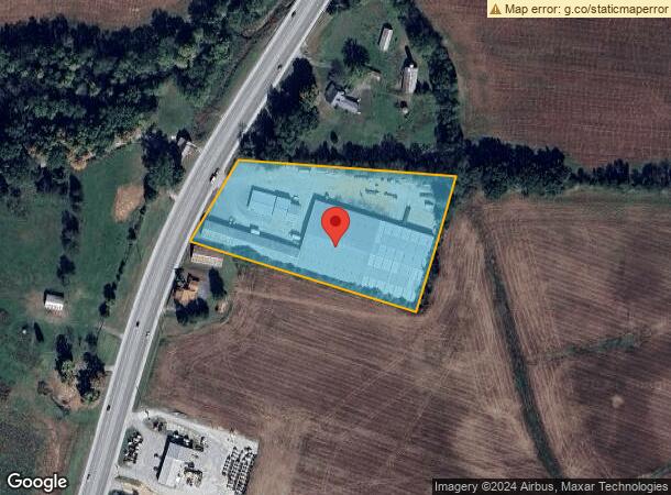  3502 Highway 43 N, Ethridge, TN Parcel Map