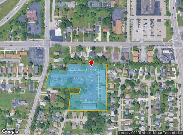  1035 Beach Rd, Buffalo, NY Parcel Map
