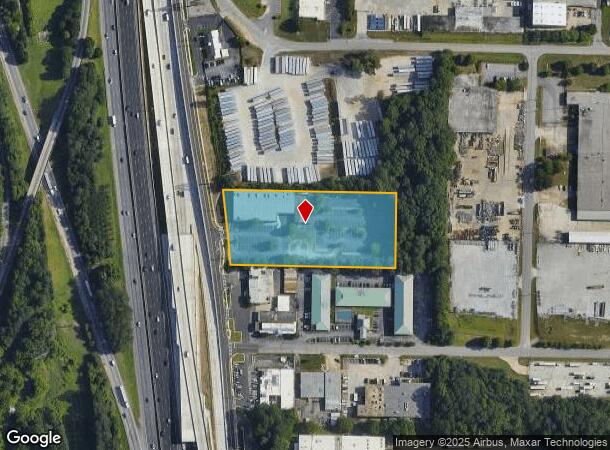  4730 Frontage Rd, Forest Park, GA Parcel Map