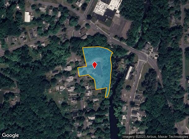  12 Water St, Leeds, MA Parcel Map