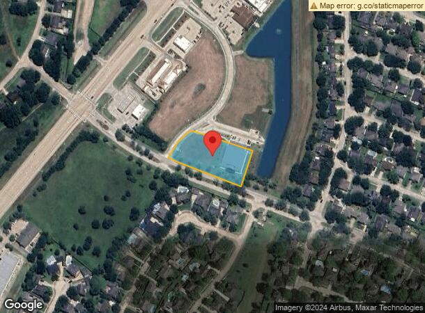  2275 Thomas Trace Rd, Friendswood, TX Parcel Map