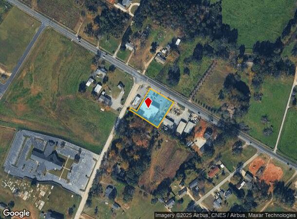  2337 Locust Hill Rd, Greer, SC Parcel Map