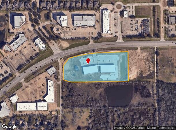 9300 Broadway St, Pearland, TX Parcel Map