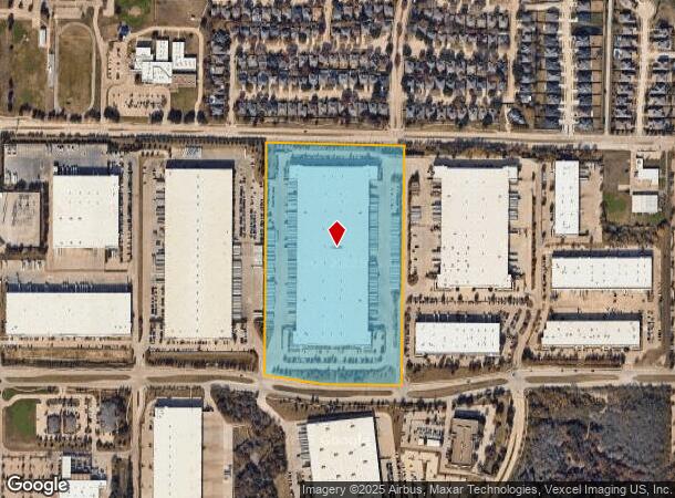 1700 Lakeside Pky, Flower Mound, TX Parcel Map