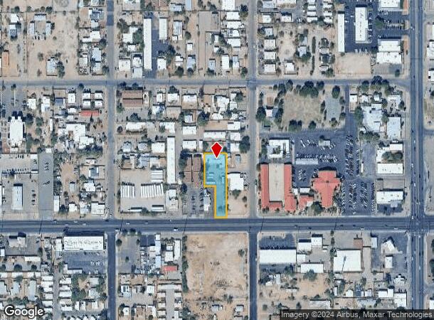  449 E Fort Lowell Rd, Tucson, AZ Parcel Map