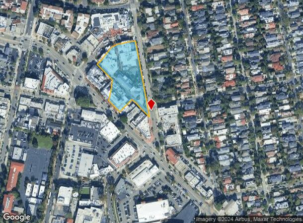  15225 Palisades Village Ln, Pacific Palisades, CA Parcel Map