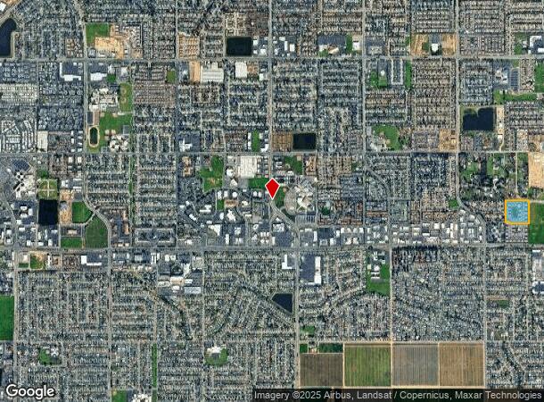  2817 E Spruce Ave, Fresno, CA Parcel Map
