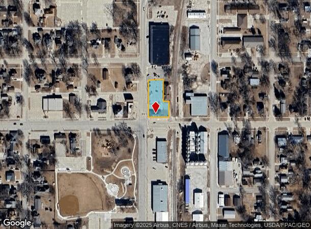  100 N Phillips St, Algona, IA Parcel Map