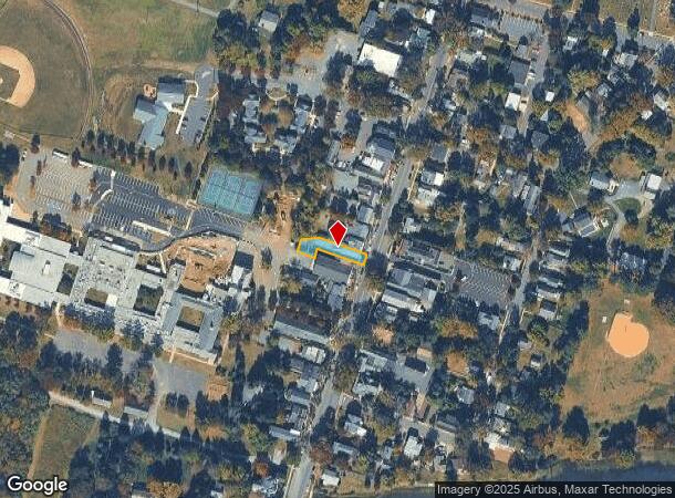 33 N Main St, Cranbury, NJ Parcel Map