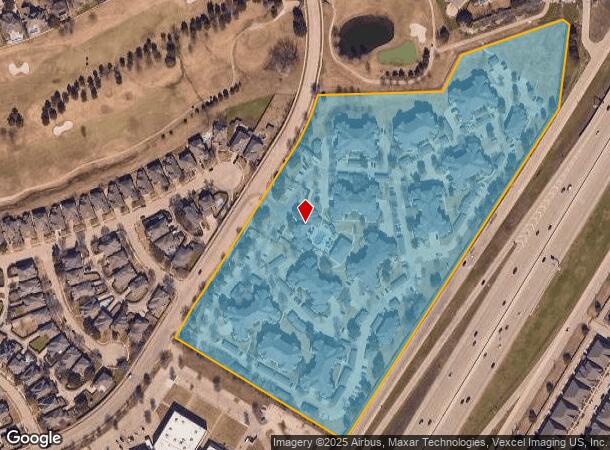  4230 Fairway Dr, Carrollton, TX Parcel Map