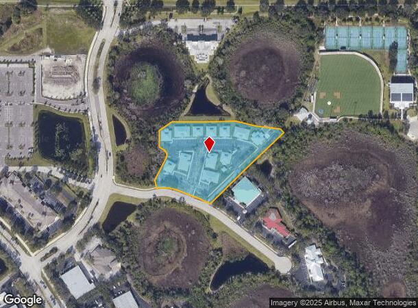 7301 Merchant Ct, Lakewood Ranch, FL Parcel Map