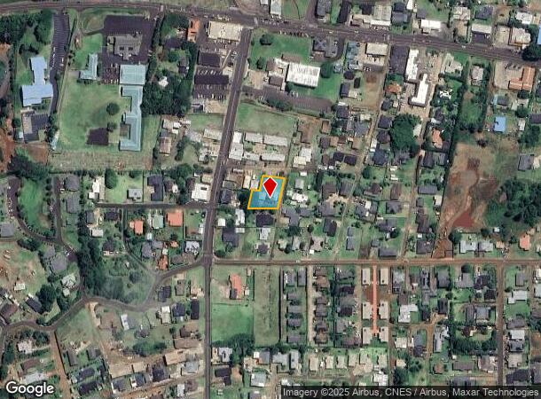  2469 Puu Rd, Kalaheo, HI Parcel Map