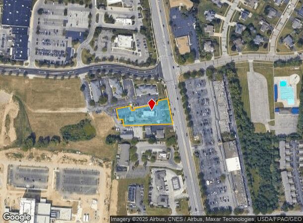 1263 Hill Rd N, Pickerington, OH Parcel Map