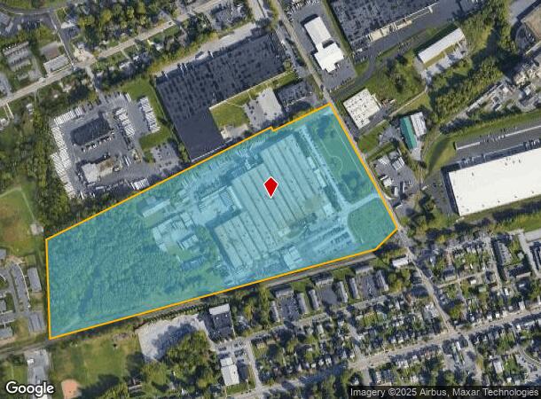  465 Railroad Ave, Camp Hill, PA Parcel Map