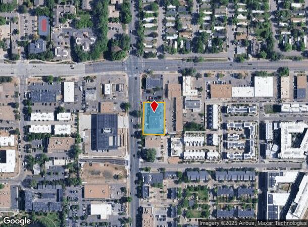  2868 30Th St, Boulder, CO Parcel Map