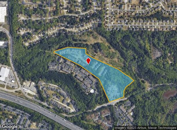  4550 Snapfinger Woods Dr, Decatur, GA Parcel Map