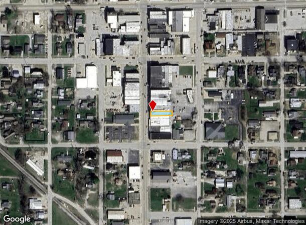  77 S Main St, Linton, IN Parcel Map
