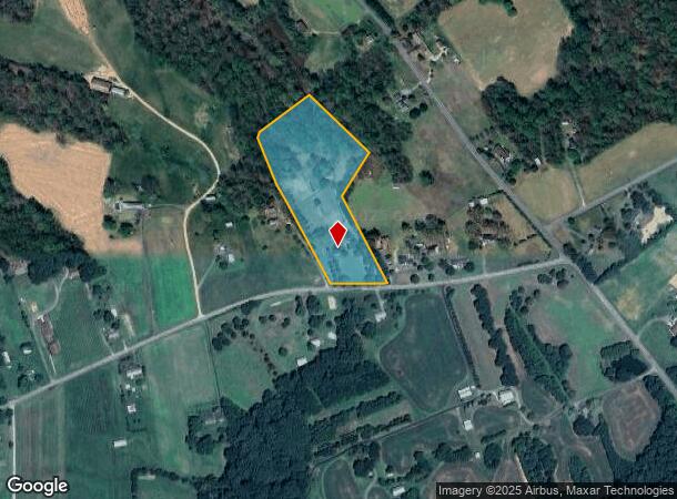 15569 Bald Eagle School Rd, Brandywine, MD Parcel Map
