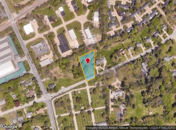  9025 Jackson St, Mentor, OH Parcel Map