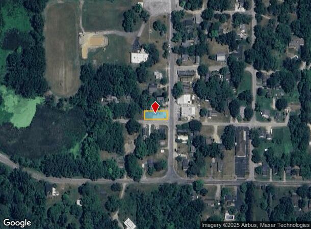  13484 California Rd, New Troy, MI Parcel Map