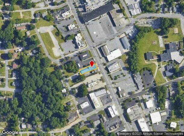  1717 N Main St, High Point, NC Parcel Map