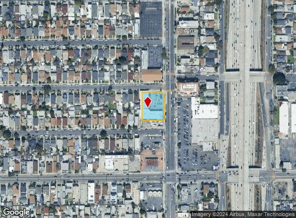  4301 S Figueroa St, Los Angeles, CA Parcel Map