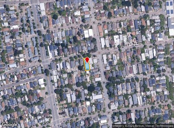 1534 Prince St, Berkeley, CA Parcel Map