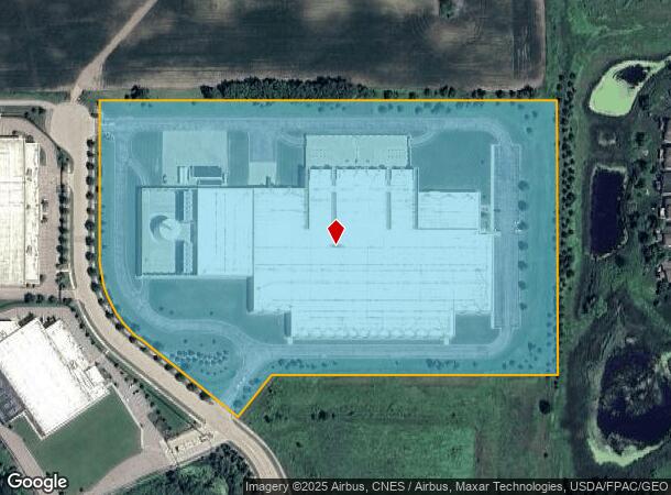 1707 W Creek Ln, Chaska, MN Parcel Map
