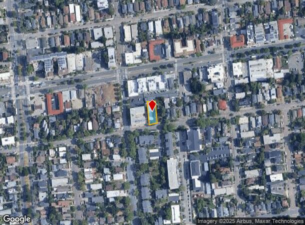  1609 Addison St, Berkeley, CA Parcel Map