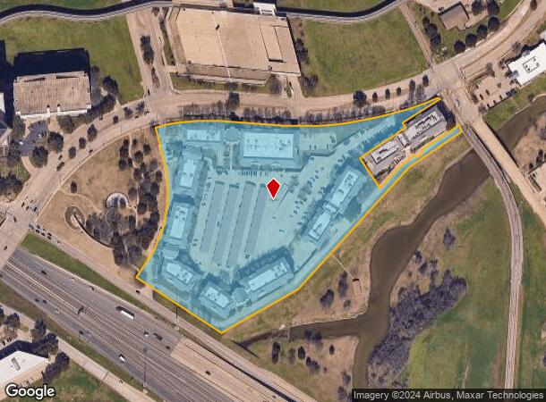  5000 Riverside Dr, Irving, TX Parcel Map