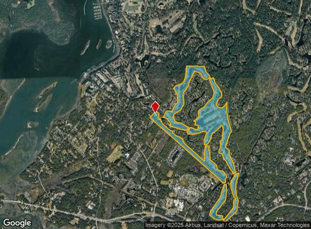 25 Cypress Marsh Dr, Hilton Head Island, SC Parcel Map