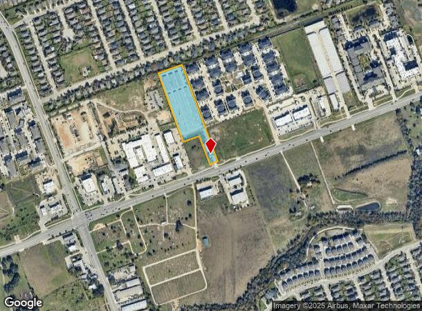 11800 Hero Way W, Leander, TX Parcel Map