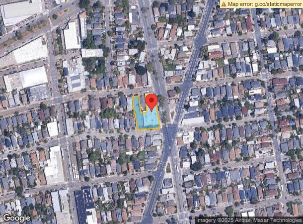  5715 Market St, Emeryville, CA Parcel Map