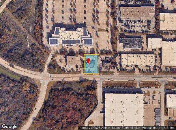 1020 Mustang Dr, Grapevine, TX Parcel Map
