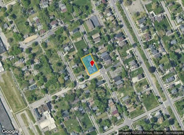 4125 Helen St, Detroit, MI Parcel Map