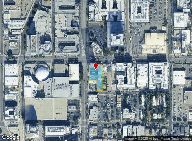  1480 Vine St, Los Angeles, CA Parcel Map