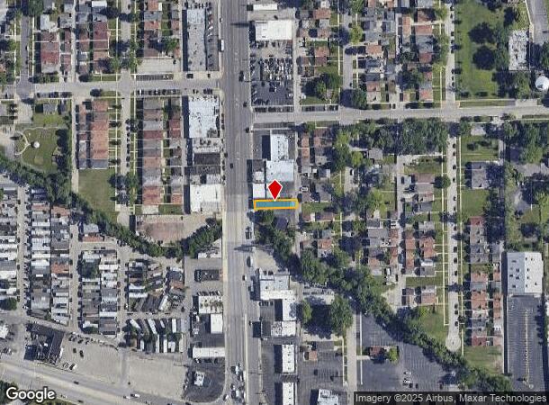 1551 N Mannheim Rd, Stone Park, IL Parcel Map