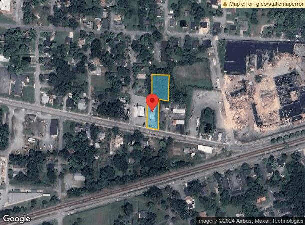  414 Lexington Ave, Thomasville, NC Parcel Map