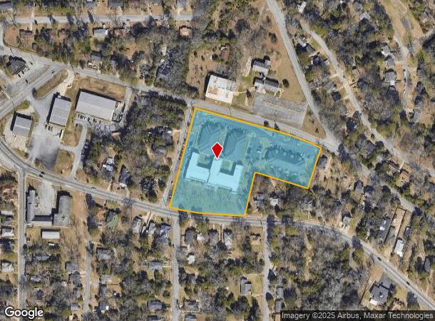  3321 Napier Ave, Macon, GA Parcel Map