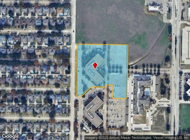  1801 Alma Dr, Plano, TX Parcel Map