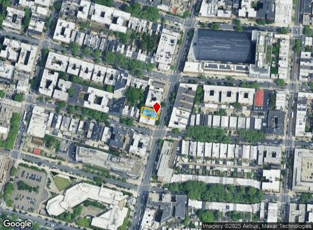 1610 Bedford Ave, Brooklyn, NY Parcel Map