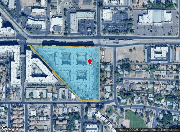  1205 E Apache Blvd, Tempe, AZ Parcel Map