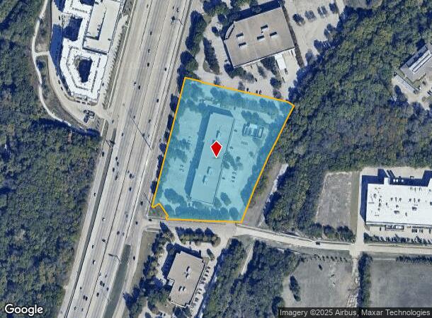  1025 Central Expy S, Allen, TX Parcel Map