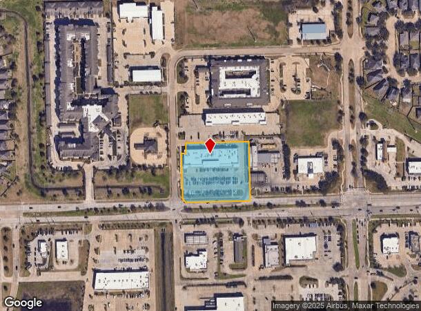 11625 Broadway St, Pearland, TX Parcel Map