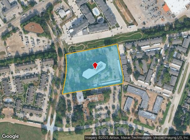  14550 Torrey Chase Blvd, Houston, TX Parcel Map
