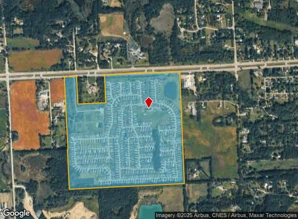13598 Highland Rd, Hartland, MI Parcel Map