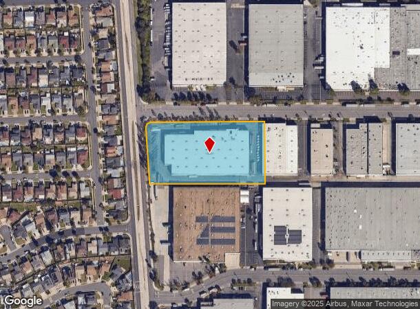  1944 E Vista Bella Way, Compton, CA Parcel Map